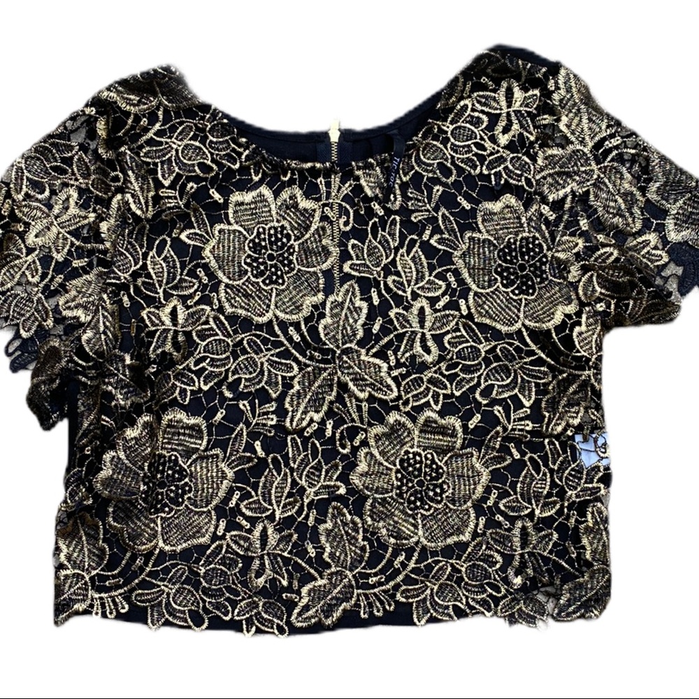 Tic : Toc Metallic Crop Top